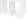 VASAGLE LBC52WT Könyvespolc Fehér Nyitott Rekeszes Tárolóegység