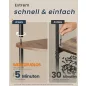   SONGMICS HOME 5 szintes sarokpolc szerszám nélküli összeszerelés rusztikus barna