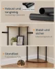 SONGMICS HOME 5 szintes sarokpolc szerszám nélküli összeszerelés rusztikus barna