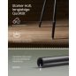 VASAGLE EKHO Kárpitozott Étkezőszék Szett Mid-Century Modern PU Bőr Erdőzöld