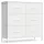 SONGMICS fiókos szekrény 6 fiókkal acél MDF fehér