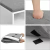 VASAGLE LHS021W01 cipős pad párnázott ülőkével fehér szürke