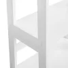 VASAGLE Létrás Könyvespolc Fehér MDF Tárolóállvány