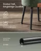 VASAGLE EKHO tároló ülőke fésülködőasztalhoz PU erdőzöld mid-century modern