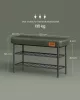VASAGLE EKHO LSB054C01 cipős pad műbőr erdőzöld 80 x 30 x 50 cm