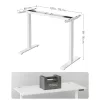 SONGMICS Állítható Magasságú Elektromos Íróasztalváz Dupla Motorral Fehér