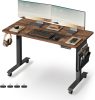 VASAGLE LSD172X01 Elektromos Állítható Magasságú Íróasztal Vintage Barna