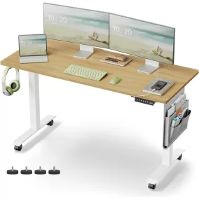   VASAGLE Smart Elektromos Állítható Magasságú Íróasztal Tölgy