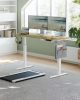 VASAGLE Smart Elektromos Állítható Magasságú Íróasztal Tölgy