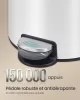 SONGMICS LTB021WZ01 pedálos szemetes acél felhőfehér 20 l