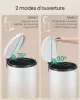 SONGMICS LTB021WZ01 pedálos szemetes acél felhőfehér 20 l