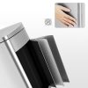 SONGMICS Premium 50L Pedálos Szemetes Rozsdamentes Acél Ezüst