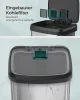 SONGMICS Prémium Rozsdamentes Acél Pedálos Szemeteskuka 68L Soft-Close Fedéllel