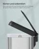 SONGMICS Prémium Rozsdamentes Acél Pedálos Szemeteskuka 68L Soft-Close Fedéllel