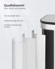 SONGMICS Pedálos Szemeteskuka 20L Rozsdamentes Acél Soft-Close Ezüst