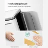 SONGMICS Háromrekeszes Szelektív Hulladékgyűjtő Pedálos Szemetes 3x18L Fehér