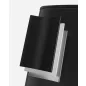   SONGMICS 30L Soft Close Pedálos Szemetes Acél Vázzal Fekete