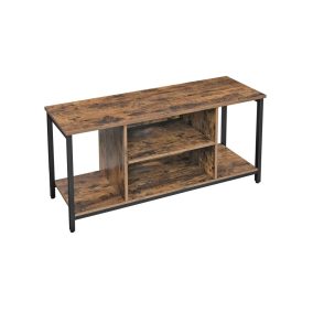   VASAGLE ALINRU Ipari TV Állvány 127 cm-es TV-hez Rusztikus Barna