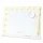 SONGMICS LWM001W02 sminktükör 15 LED izzóval matt fehér 58 x 43 cm