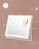 SONGMICS LWM002W02 LED-es sminktükör 15 izzóval matt fehér érintésvezérléssel