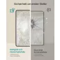   SONGMICS fali tükör téglalap alakú alumínium kerettel 91 x 61 cm biztonsági fóliával tintafekete