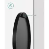 SONGMICS LWM102B01 Kerek Fali Tükör 61 cm Átmérő Alumínium Kerettel Fekete