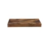 VASAGLE lebegő fali polc MDF rusztikus barna 40 cm
