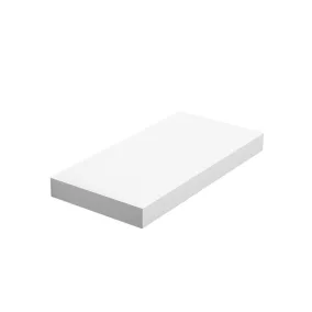 VASAGLE Modern Lebegő Polc MDF Fehér 40 cm