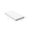 VASAGLE Modern Lebegő Polc MDF Fehér 40 cm