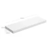 VASAGLE LWS26WT fali polc 60 cm MDF fehér lebegő