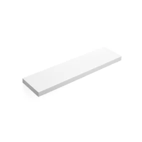 VASAGLE Lebegő Fali Polc MDF Fehér 80 cm