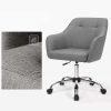 SONGMICS Modern Ergonomikus Irodai Szék Szürke Lenhatású Kárpittal