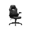 SONGMICS Ergonomikus Gamer Irodai Szék Állítható Magasságú PU Bőr Fekete