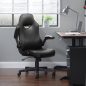 SONGMICS Ergonomikus Gamer Irodai Szék Állítható Magasságú PU Bőr Fekete