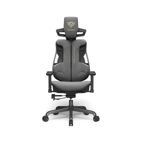 SONGMICS Gaming Szék Ergonomikus Irodai Szék Karbon Hatású Szürke
