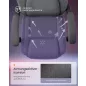   SONGMICS HOME ergonomikus gaming szék lábtartóval galambszürke