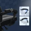 SONGMICS Ergonomikus Gamer Szék Lábtartóval Fekete-Szürke