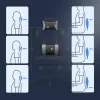SONGMICS ergonomikus gamer szék lábtartóval fekete-szürke
