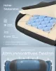 SONGMICS OBG079B01 Ergonomikus Gaming Szék Rugós Ülőpárnával és Lábtartóval Tintafekete
