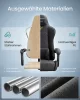 SONGMICS OBG079B01 Ergonomikus Gaming Szék Rugós Ülőpárnával és Lábtartóval Tintafekete