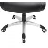 SONGMICS OBG21B Ergonomikus Irodai Szék Fekete PU Bőr