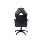 SONGMICS Racing Gamer Szék PU Bőr Fekete-Szürke