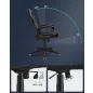   SONGMICS Racing Sport Gamer Szék PU Bőr Fekete Ergonomikus Irodai Szék