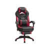 SONGMICS Executive Gamer Szék Ergonomikus Műbőr Fekete-Piros