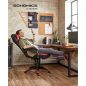SONGMICS Executive Gamer Szék Ergonomikus Műbőr Fekete-Piros
