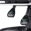 SONGMICS Racing Gamer Szék Lábtartóval Fekete-Kék