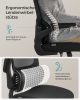 SONGMICS Ergonomikus Irodai Szék Hálós Háttámlával Fekete