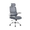 SONGMICS Ergonomikus Irodai Szék Hálós Háttámlával Galambszürke