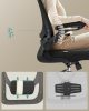 SONGMICS Ergonomikus Irodai Szék Hálós Háttámlával Fekete
