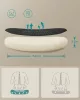 SONGMICS Ergonomikus Irodai Szék Hálós Háttámlával Fekete
